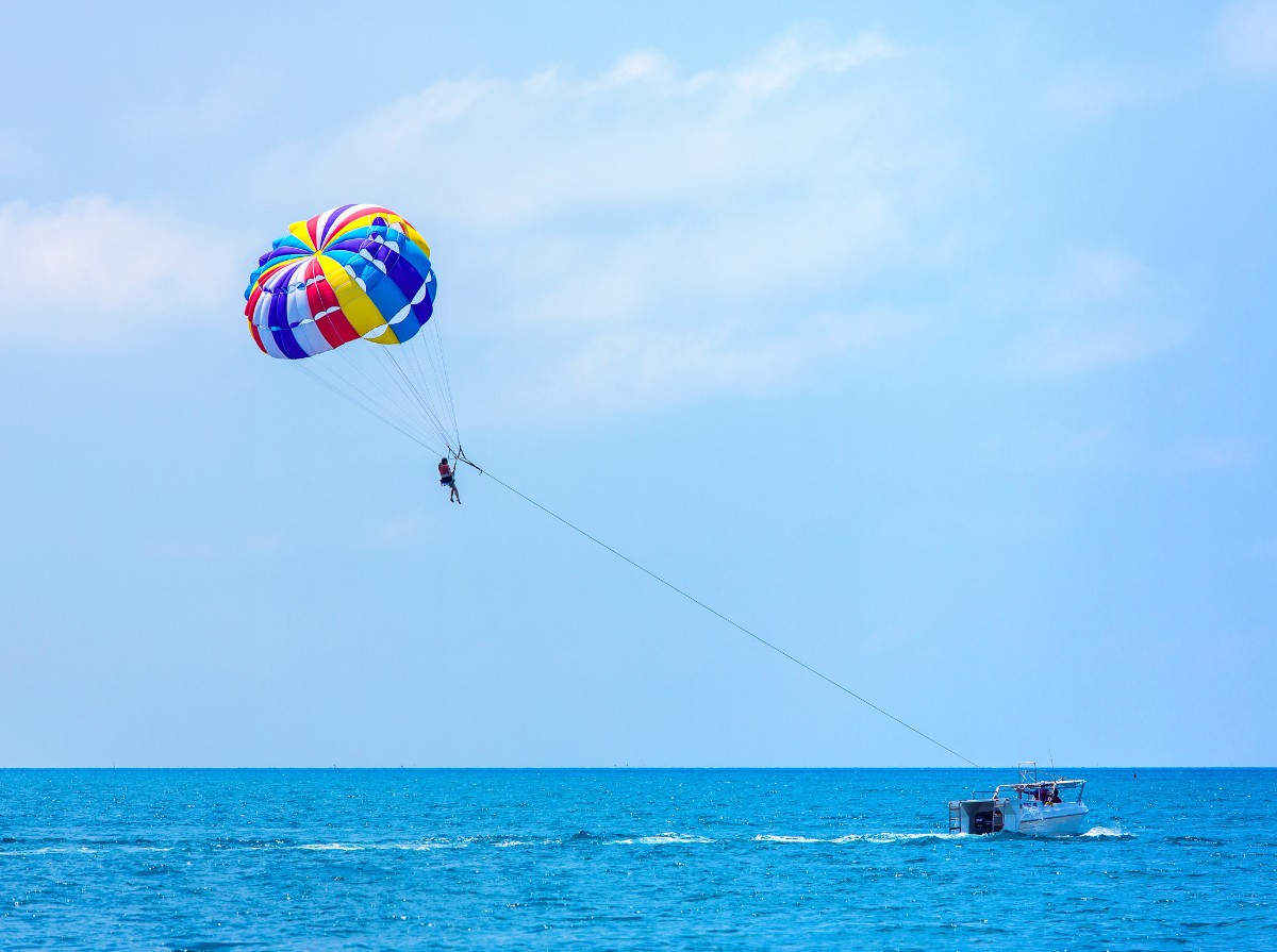 Paravelismo en Playa Esmeralda: Vuelo de Libertad sobre el Caribe